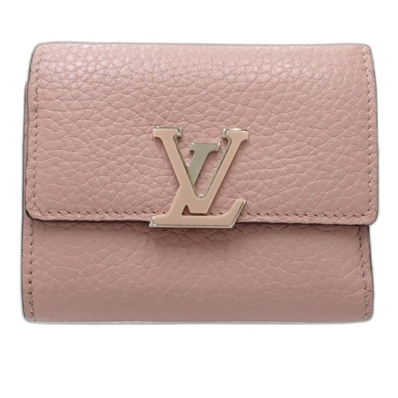 LOUIS VUITTON Pink Leather Wallet - Picture 1 of 10